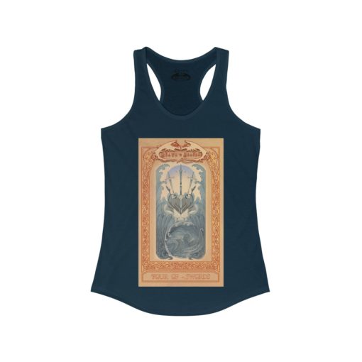Tarot - Four of Swords Women's Ideal Racerback Tank - Image 23