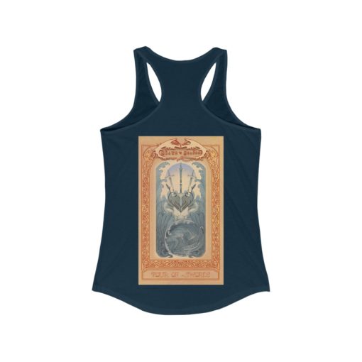 Tarot - Four of Swords Women's Ideal Racerback Tank - Image 24