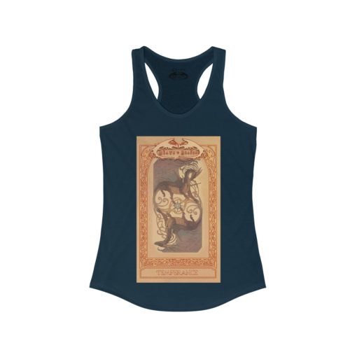 Tarot - Temperance - Women's Ideal Racerback Tank - Image 21