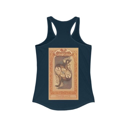 Tarot - Temperance - Women's Ideal Racerback Tank - Image 22