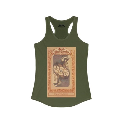 Tarot - Temperance - Women's Ideal Racerback Tank - Image 11