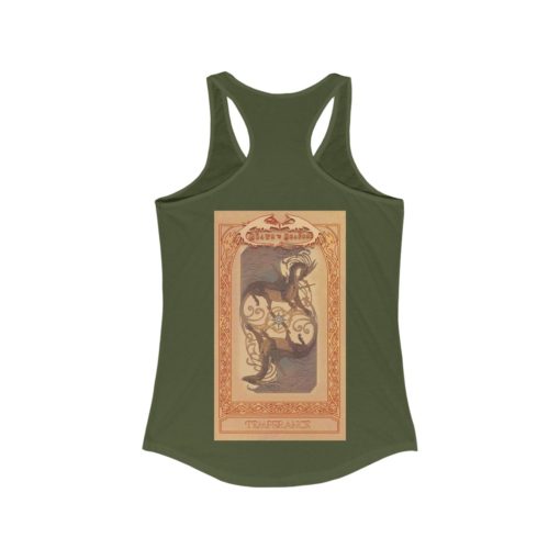 Tarot - Temperance - Women's Ideal Racerback Tank - Image 12