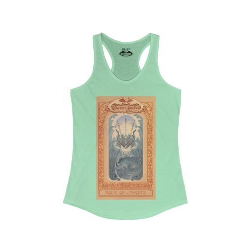 Tarot - Four of Swords Women's Ideal Racerback Tank - Image 13
