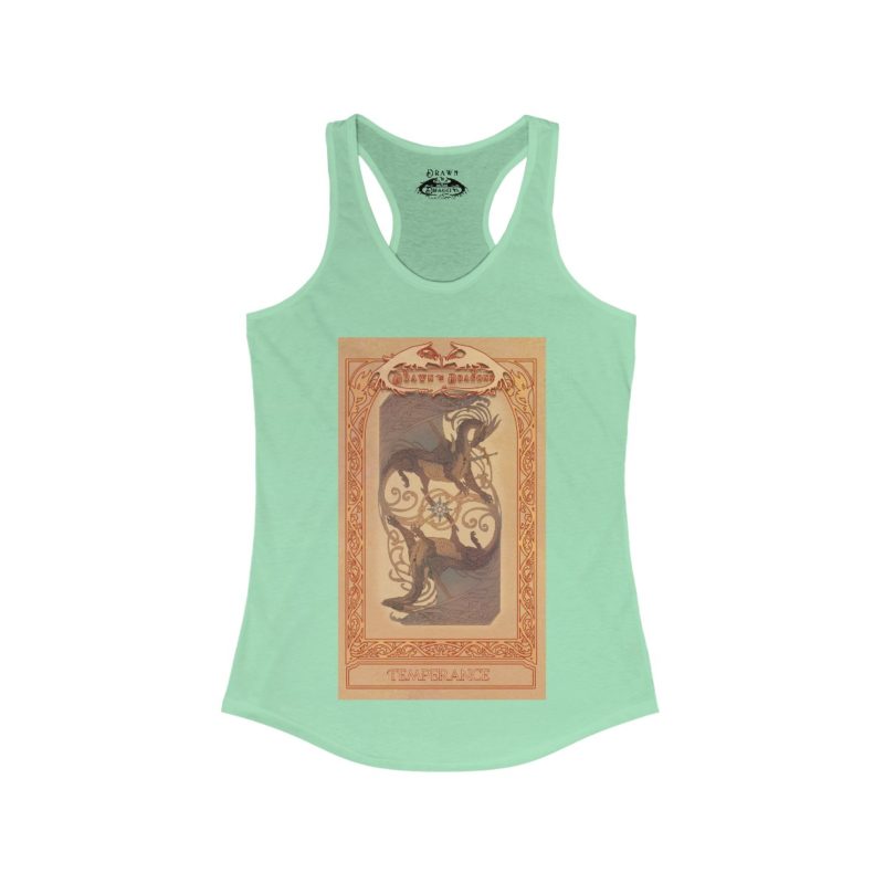 Tarot - Temperance - Women's Ideal Racerback Tank