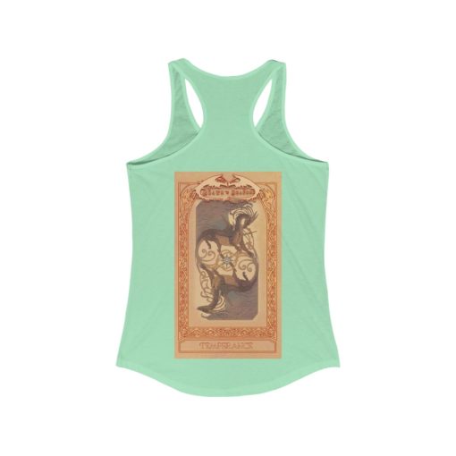 Tarot - Temperance - Women's Ideal Racerback Tank - Image 2