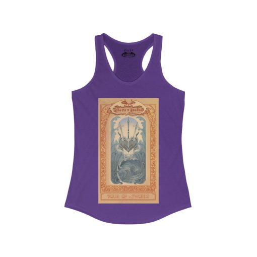 Tarot - Four of Swords Women's Ideal Racerback Tank - Image 25