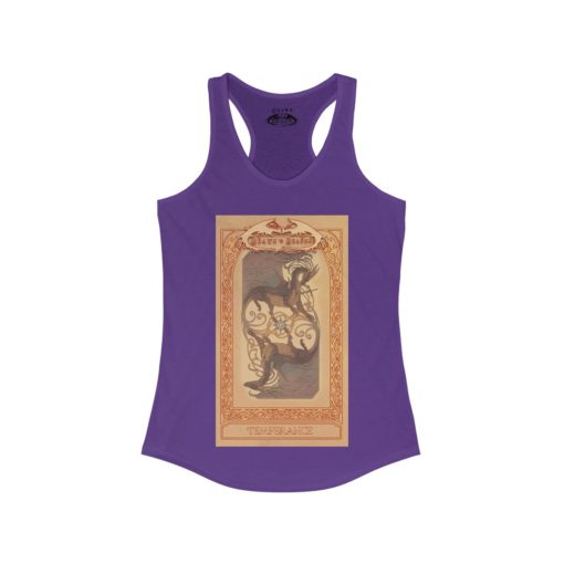 Tarot - Temperance - Women's Ideal Racerback Tank - Image 23