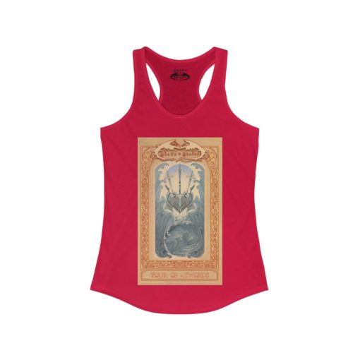 Tarot - Four of Swords Women's Ideal Racerback Tank - Image 29