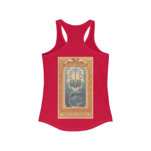 Tarot - Four of Swords Women's Ideal Racerback Tank - Image 30