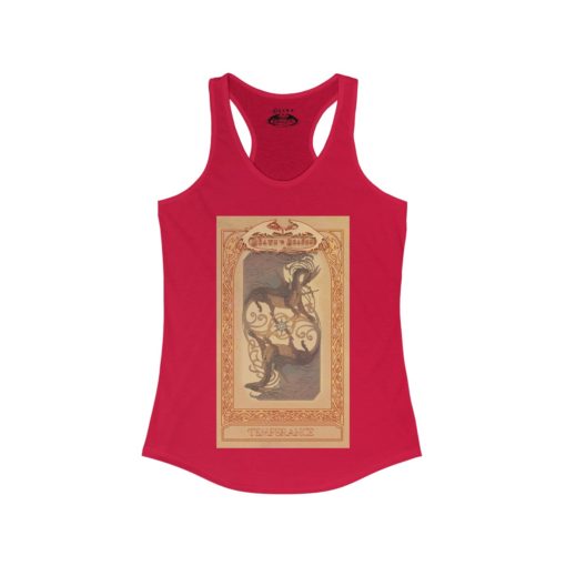 Tarot - Temperance - Women's Ideal Racerback Tank - Image 27