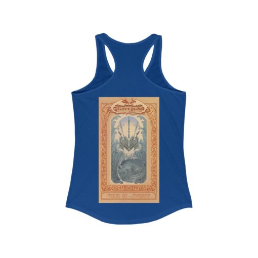 Tarot - Four of Swords Women's Ideal Racerback Tank - Image 22