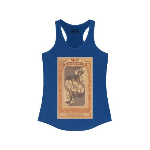 Tarot - Temperance - Women's Ideal Racerback Tank - Image 19