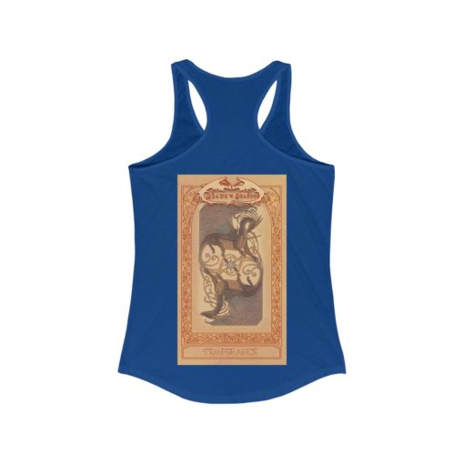 Tarot - Temperance - Women's Ideal Racerback Tank - Image 20