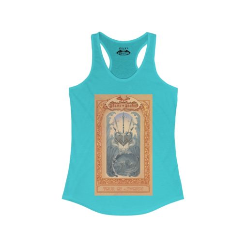Tarot - Four of Swords Women's Ideal Racerback Tank - Image 17