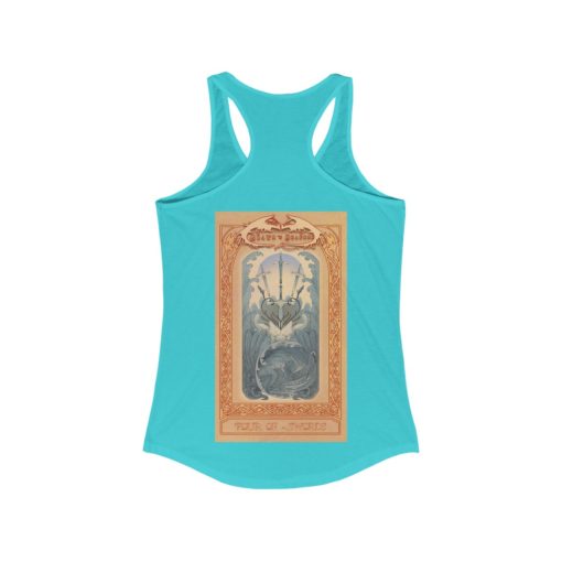 Tarot - Four of Swords Women's Ideal Racerback Tank - Image 18