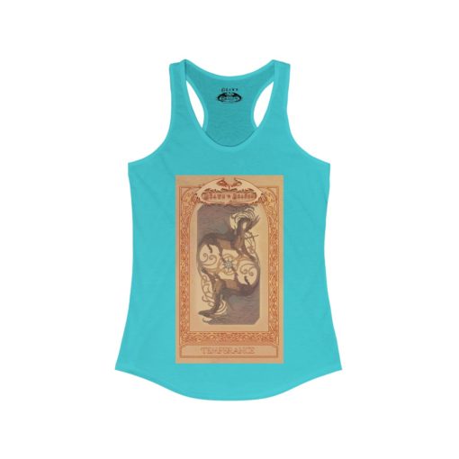 Tarot - Temperance - Women's Ideal Racerback Tank - Image 15