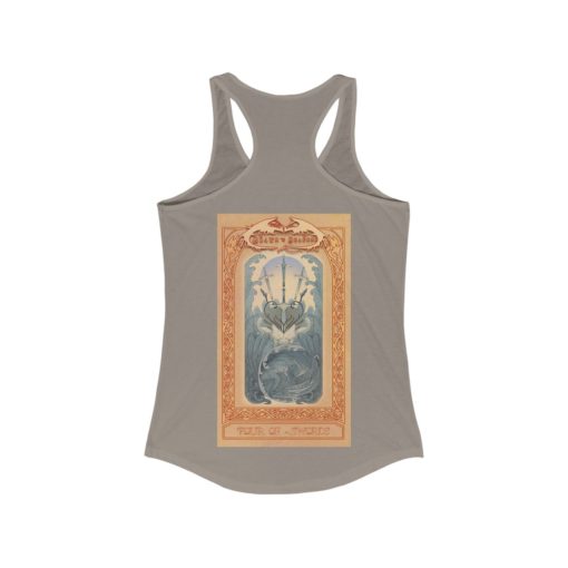 Tarot - Four of Swords Women's Ideal Racerback Tank - Image 10