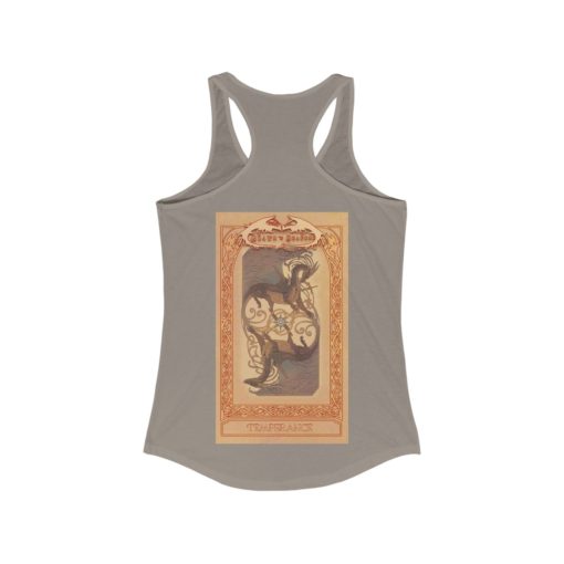 Tarot - Temperance - Women's Ideal Racerback Tank - Image 10