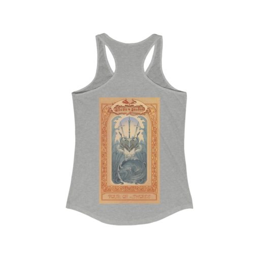 Tarot - Four of Swords Women's Ideal Racerback Tank - Image 8