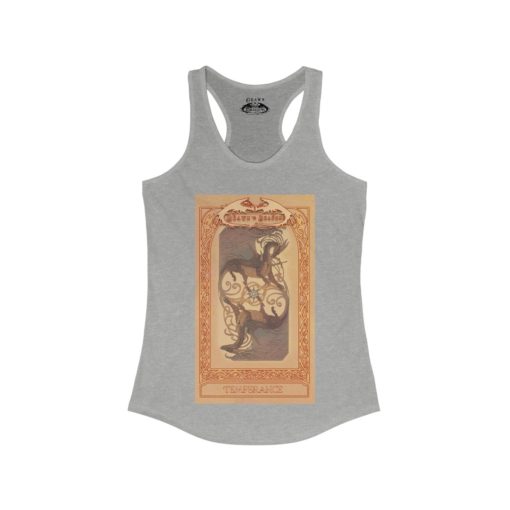 Tarot - Temperance - Women's Ideal Racerback Tank - Image 7