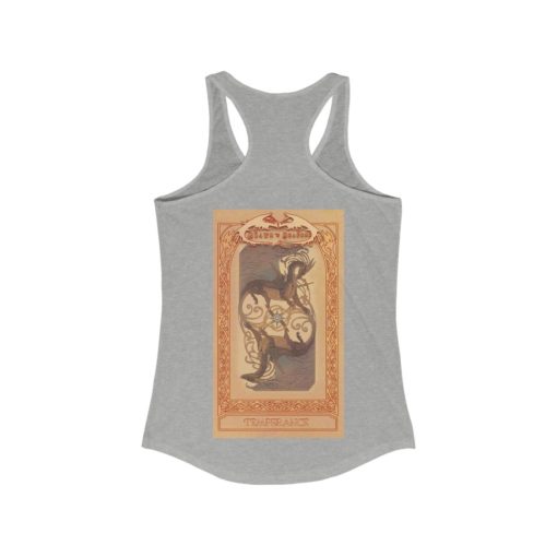 Tarot - Temperance - Women's Ideal Racerback Tank - Image 8