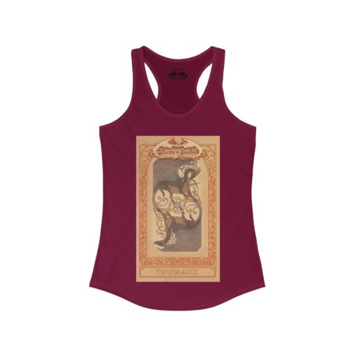 Tarot - Temperance - Women's Ideal Racerback Tank - Image 25