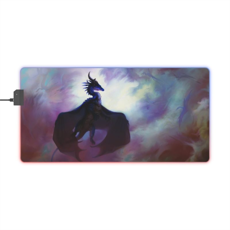 Perpetual Maelstrom - LED Gaming Mouse Pad