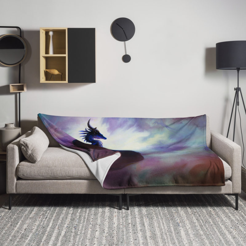 Perpetual Maelstrom Throw Blanket