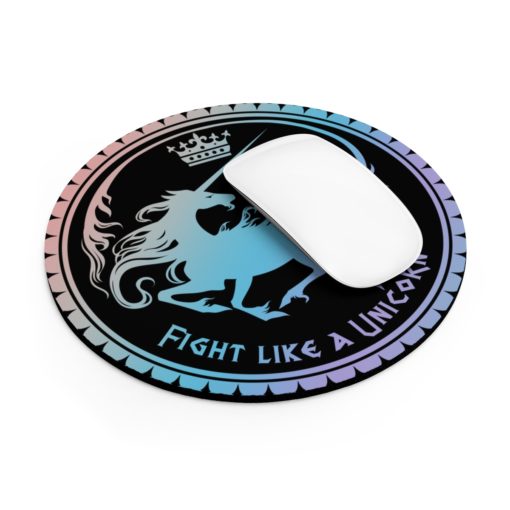 Fight like a Unicorn - Pride - Mouse Pad - Image 4
