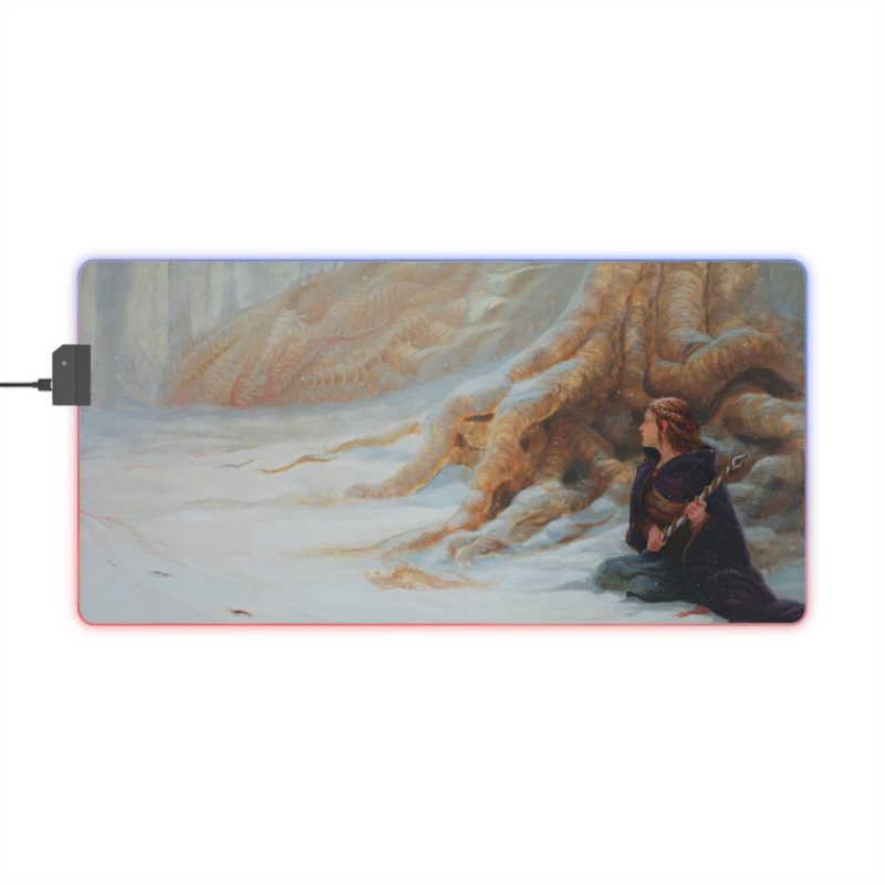 Winters Last Goodbye - LED Gaming Mouse Pad