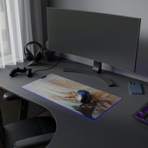 Winters Last Goodbye - LED Gaming Mouse Pad - Image 6