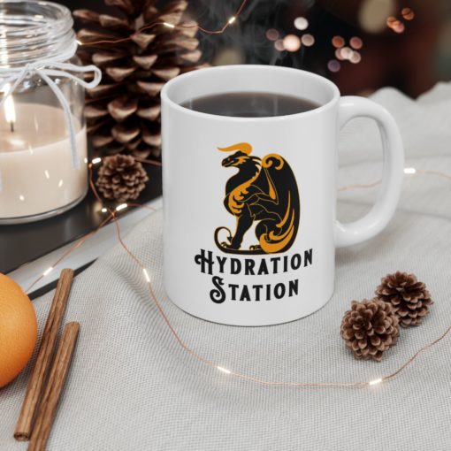 Dragon Hydration Station - Ceramic Mug, (11oz, 15oz) - Image 6