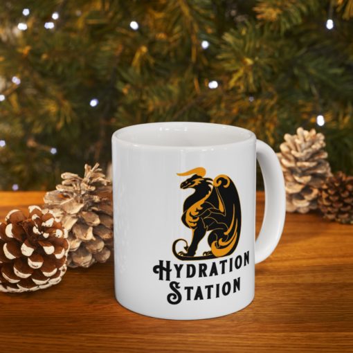 Dragon Hydration Station - Ceramic Mug, (11oz, 15oz) - Image 10