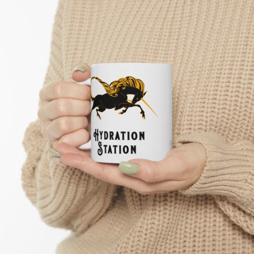 Unicorn Hydration Station - Ceramic Mug, (11oz, 15oz) - Image 11