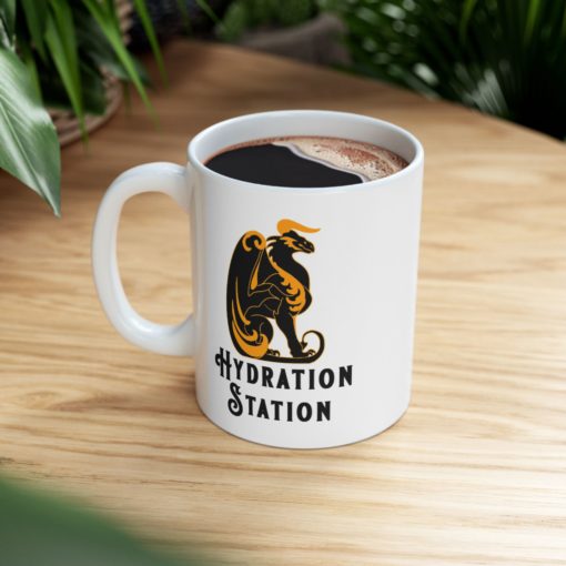 Dragon Hydration Station - Ceramic Mug, (11oz, 15oz) - Image 9