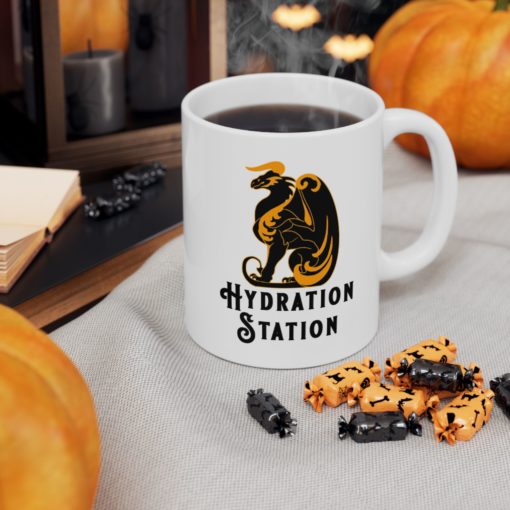 Dragon Hydration Station - Ceramic Mug, (11oz, 15oz) - Image 7