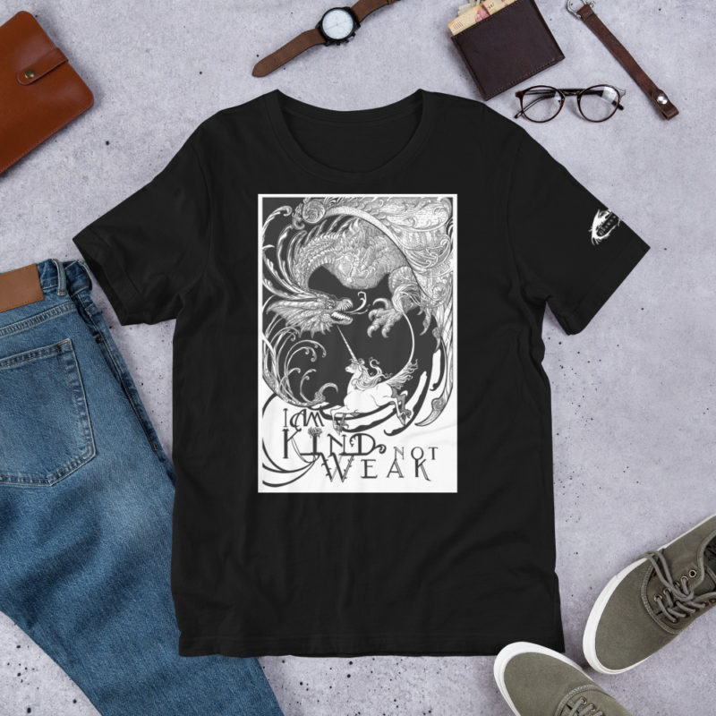 I Am Kind Not Weak Unisex t-shirt