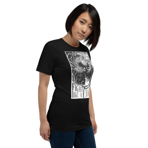 Fight Like A Unicorn Unisex t-shirt - Image 6
