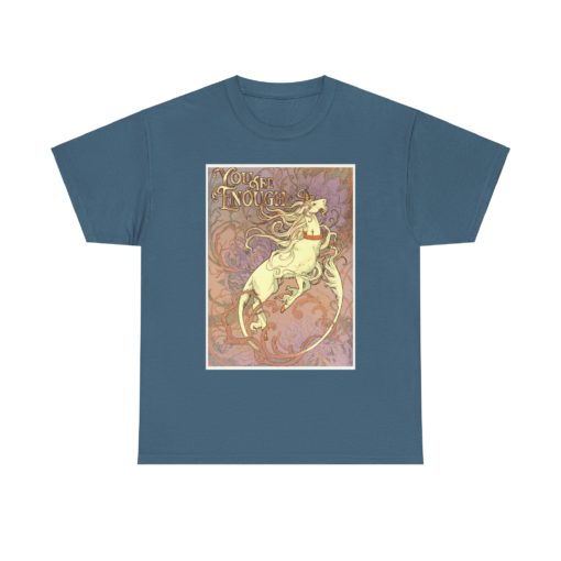 You are Enough - Unisex Heavy Cotton Tee - Image 2