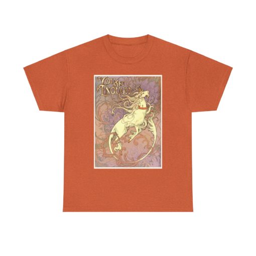 You are Enough - Unisex Heavy Cotton Tee - Image 5