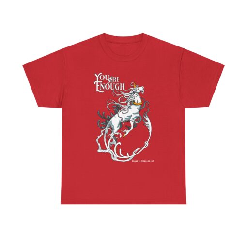 You are enough - Unisex Heavy Cotton Tee - Image 9