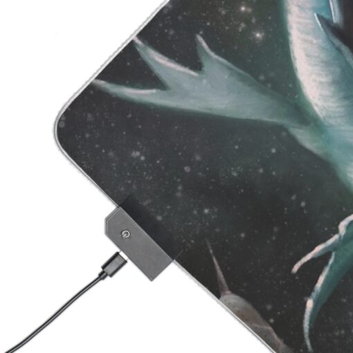 Cosmic Seas - LED Gaming Mouse Pad - Dynamic RGB Light-Up Desk Accessory - Image 7