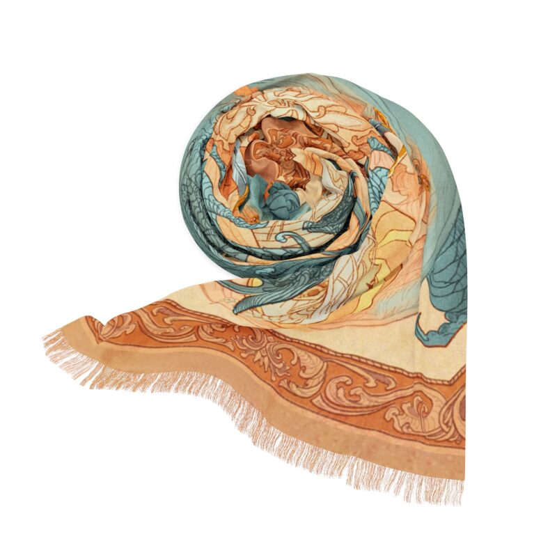 Tarot - Lightweight Bohemian Scarf with Elegant Designs for Everyday Style