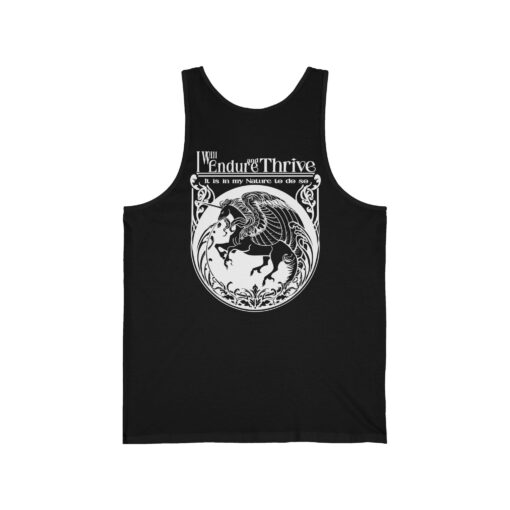 I Will Endure & Thrive - Inspirational Unisex Jersey Tank - Image 2