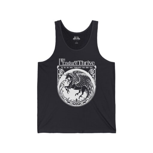 I Will Endure & Thrive - Inspirational Unisex Jersey Tank - Image 5
