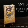 Draco Nouveau Tarot - Antique Deck